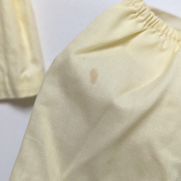 Vintage Cradle Togs Outfit Baby Girls Size 0-6m Yellow Swing Top Diaper - Picture 6 of 6